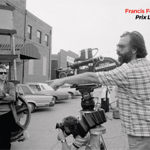 Francis Ford Coppola en tournage - Affiche officielle du festival Lumière 2019 © Christian Simonpietri / Getty Images