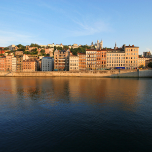 The Saône and the Vieux-Lyon  © Marie Perrin / ONLYLYON Tourisme et Congrès
