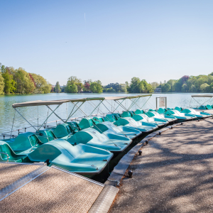 L'embarcadère du Parc de la Tête d'Or