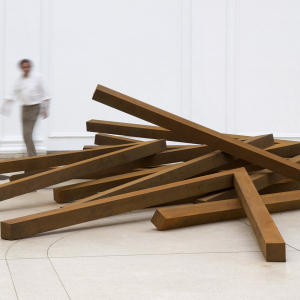 Bernar Venet - Effondrements Angles, 2012