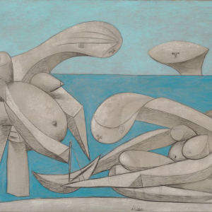 Pablo Picasso, « La Baignade », 12 février 1937. Venise, Peggy Guggenheim Collection, Venice ; The Solomon R. Guggenheim Foundation, New York. © Succession Picasso 2020. Image © Peggy Guggenheim Museum