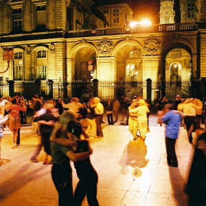 Tango Ball on Place des Célestins © Ville de Lyon
