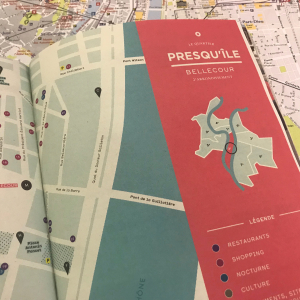 Plan de Lyon et guide touristique Collector © ONLYLYON Tourisme et Congrès