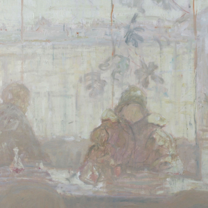 Jacques Truphémus, Au Café, 1975. Musée des Beaux-Arts de Lyon. Droits réservés. Image © Lyon MBA - Photo Alain Basset