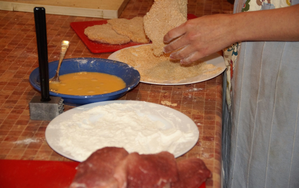Viande panée façon "tablier de sapeur © Ivabalk / Pixabay