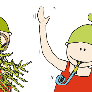 Coty'Lédon au Jardin botanique de Lyon