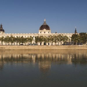 View over the Grand Hotel Dieu © Manon Charon/ Grand Hôtel-Dieu