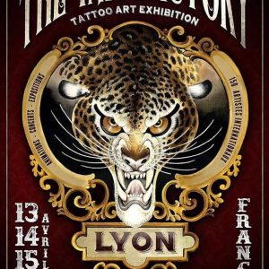 Affiche du Salon Ink Factory - La Sucrière 2018